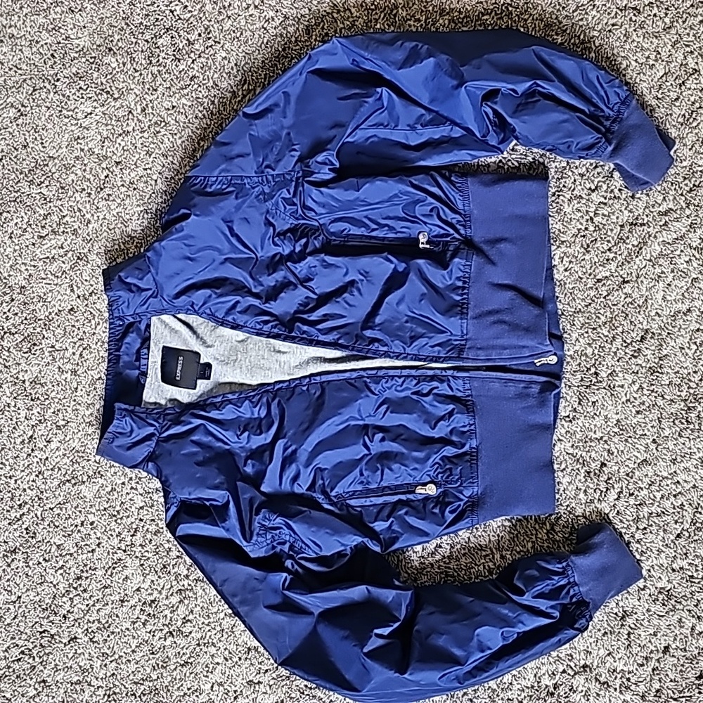 STUNNING EXPRESS CROP WINDBREAKER Y2K 2007 - Picture 3 of 10